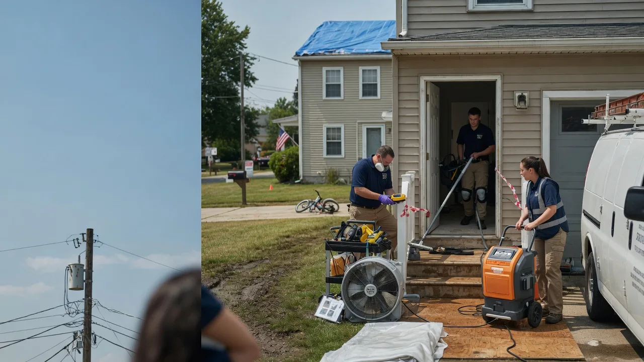 Water Damage Repair in Sherrodsville, OH near me